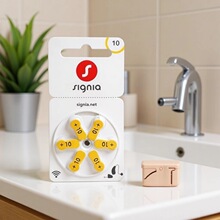 6粒西嘉助听器电池S10原装进口PR70纽扣电子锌空气电压1.45V