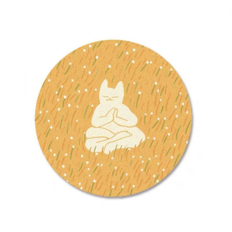 명상하는 고양이 - 라운드