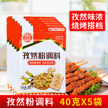 安记孜然粉调料40g 商用家用烤肉料烧烤撒料腌料粉烤鱼羊肉串蘸料