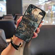 适用华为手机壳男女款情侣创意硅胶防尘腕带成熟软壳潮流支架