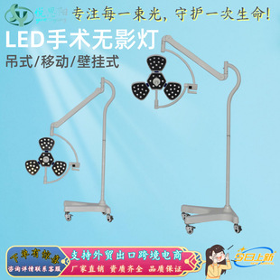 Surgical Shadowless Lamp Hospital Led Operating Room Sub-Mother Hanging Single-Head Removable Medical Surgical Shadowless Lamp