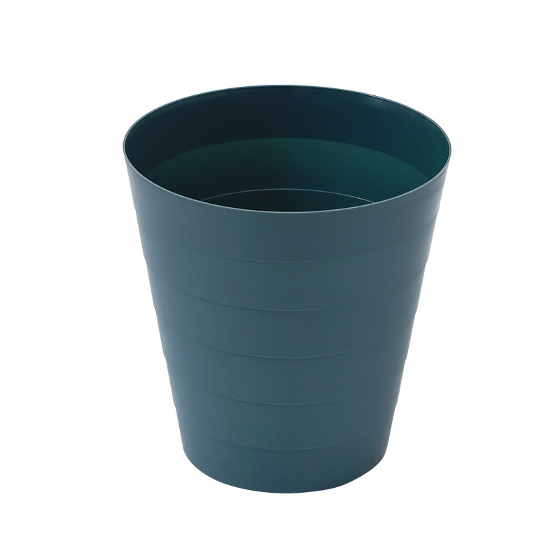 家庭用ゴミ箱大サイズプラスチックホテルゴミ箱創意シンプルリビングルームキッチントイレ円形ゴミかご|undefined
