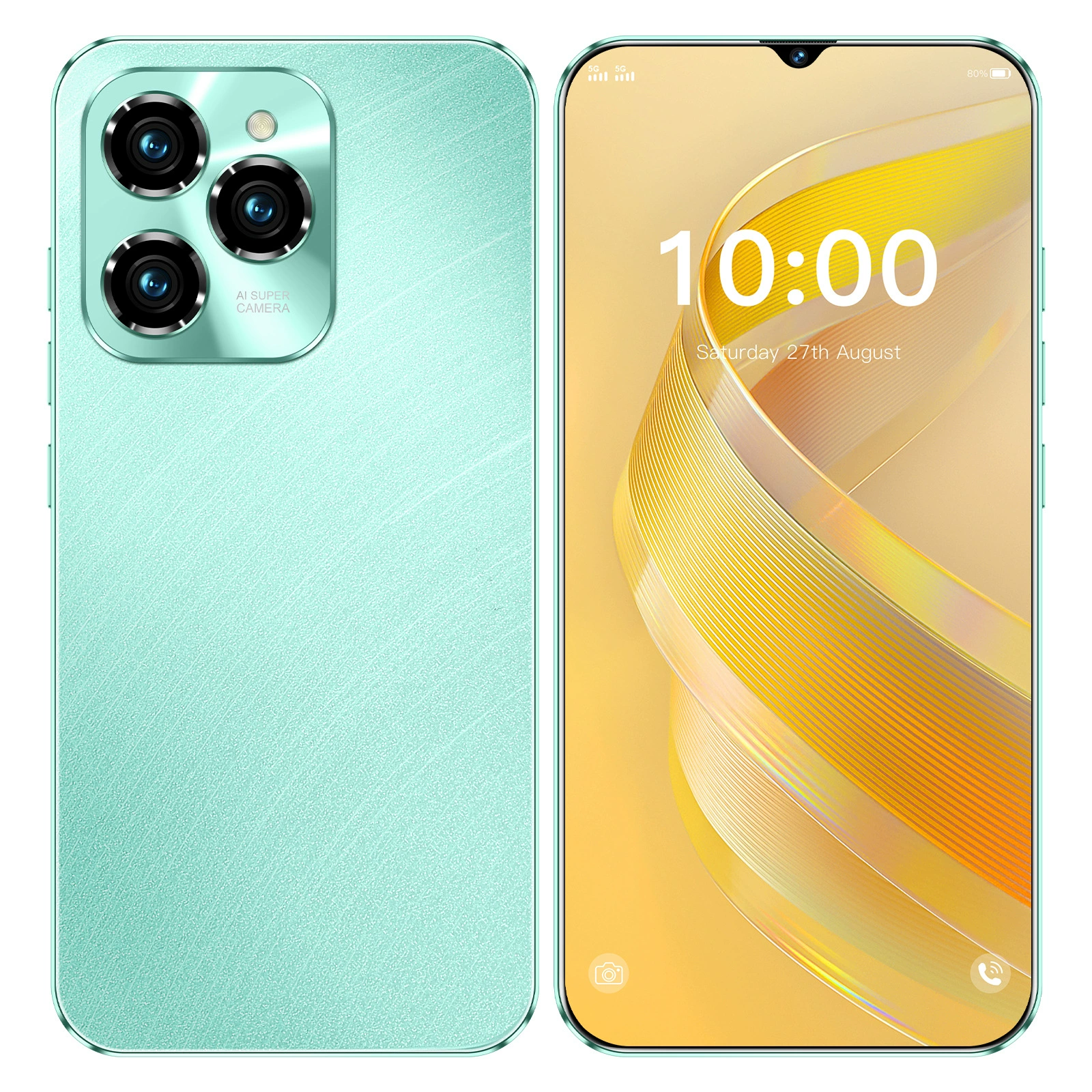 New HOT40 PRO 1+16GB, мобильный телефон 6.8" экран, смарт‑телефон, источник от производителей