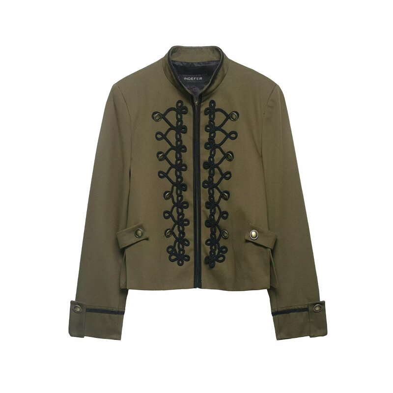 Za Cross-Border Exclusive Hot-Selling Item 2026 Spring New European and American Short-Sleeve Retro Court-Style Shoulder Strap Knot Suit Za Cross-Border Exclusive Hot-Selling Item 2026 Spring New European and American Short-Sleeve Retro Court-Style Shoulder Strap Knot Suit