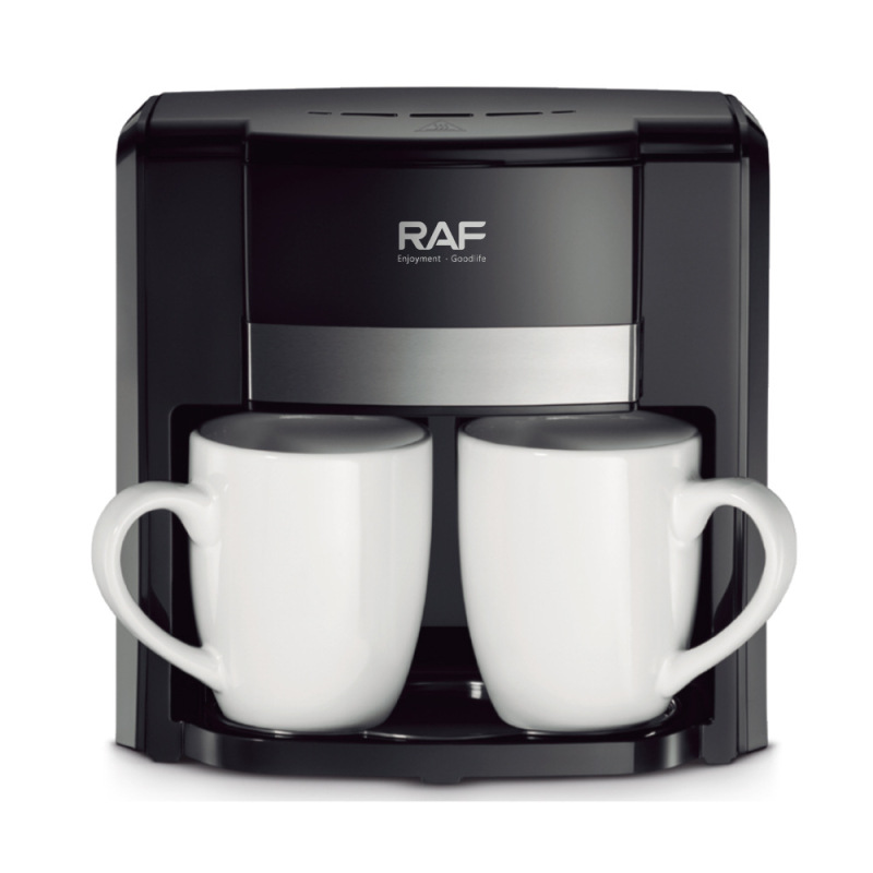 Rafヨーロッパ規格国境を越えたコーヒーマシン小型半自動家庭用ドリップアメリカコーヒーマシン二杯自動モカポット|undefined