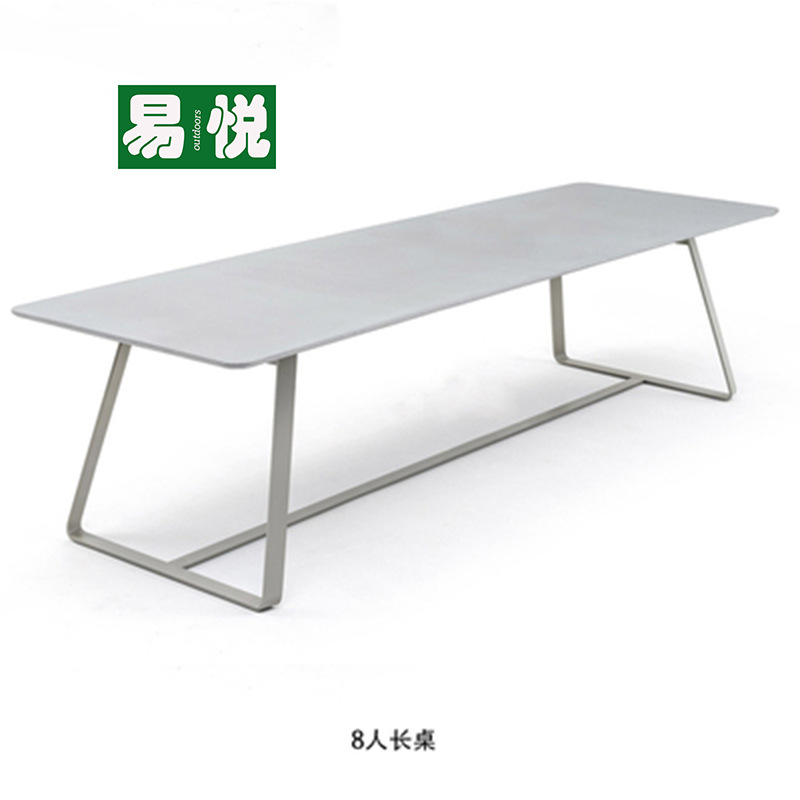 Mesa larga para 8 personas