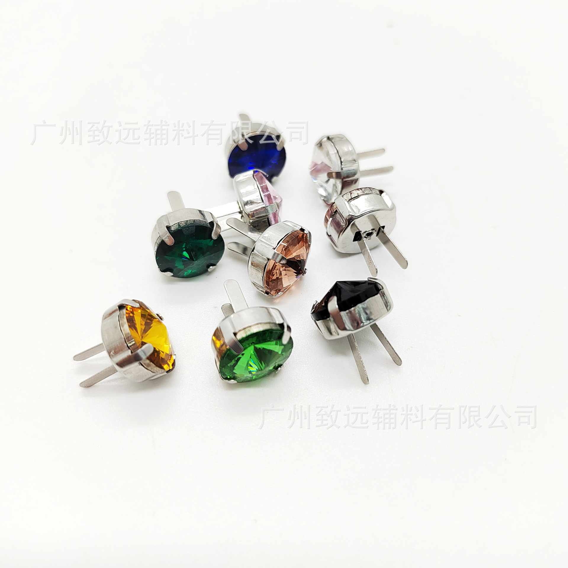 Adornos de cristal con forma de garra de satélite transfronterizos con agujeros para coser a mano, accesorios DIY para zapatos, vestidos de novia, sombreros y bolsos. image 4