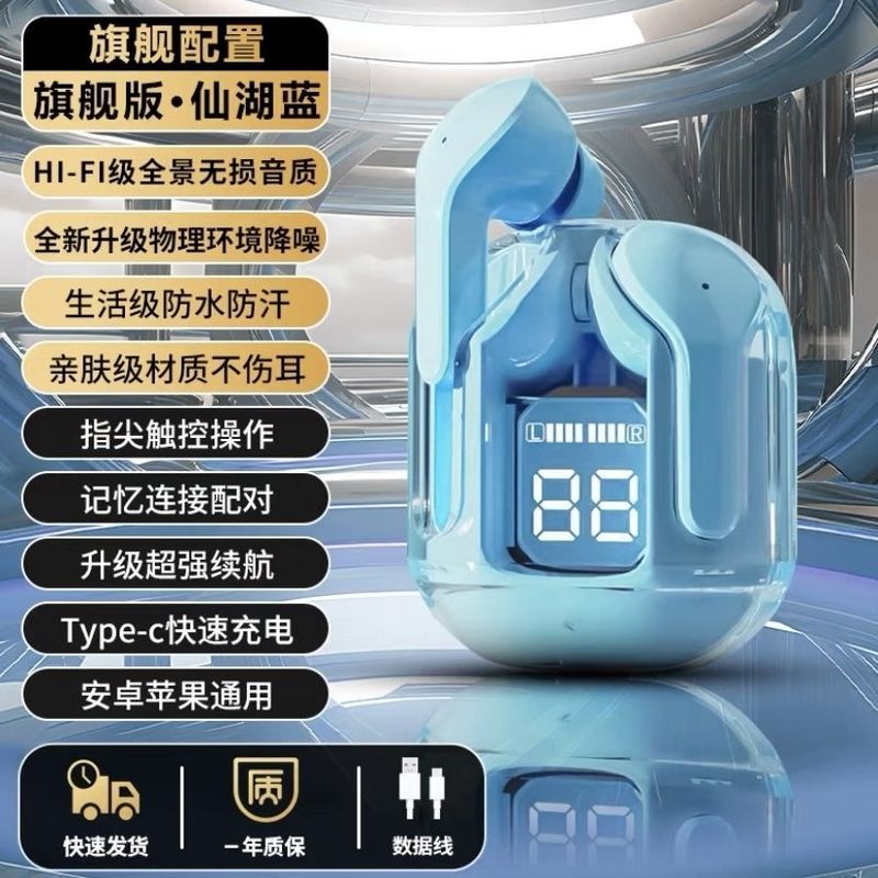 Bluetooth ヘッドセットワイヤレス 2025 新しい Bluetooth ヘッドセット華強北第 5 世代スポーツノイズリダクションワイヤレス Bluetooth ヘッドセット|undefined