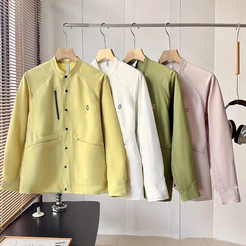 Outdoor Mountain-Style Breathable Quick-Dry Loose Casual Stand-Collar Long-Sleeve Shirt Jacket 11253 Outdoor Mountain-Style Breathable Quick-Dry Loose Casual Stand-Collar Long-Sleeve Shirt Jacket 11253