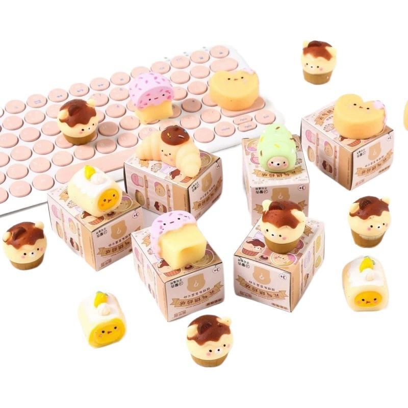 ТикТок-стиль слепой бокс для выпечки пельменей, антистрессовая игрушка для детей, подарок на удачу, оптовая коробка с подарками