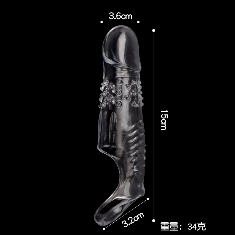 Wolf Tooth Lotus Sleeve Set, Textured TPE Couples Toy, Manual Non-Vibrating Design — detail image 13