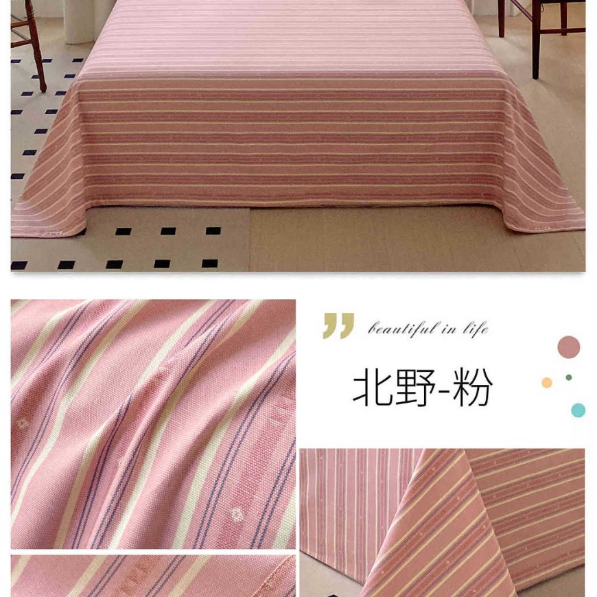 2025 nuevo estilo Clase A sábanas de tela gruesa vieja de algodón 1 pieza 100 algodón edredón de dormitorio de verano juego de tres piezas de funda de almohada individual