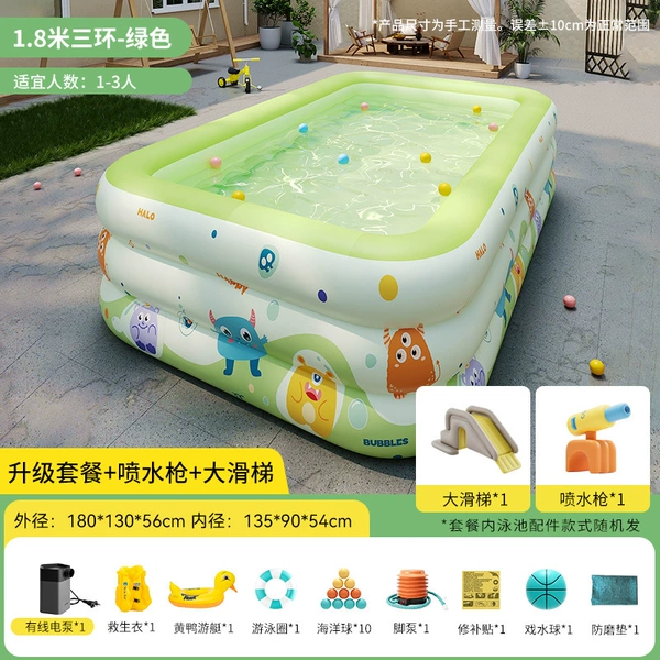 Water gun, slide