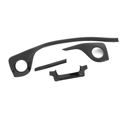 Handle Air Outlet Interior Modification – Other Automotive Interior Supplies - for-meta-plusatto-3-lhd-left-hand-drive-only-4-pieces-of-center-console-trim-abs-carbon-fiber-texture-34565604