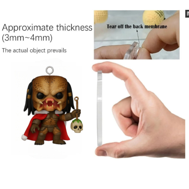新品韩流恶魔猎人blakpink降临节日盲盒圣诞树装饰亚克力挂件跨境|undefined
