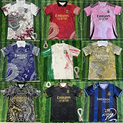 2425 Real Madrid Special Edition Italy Special Edition Japan Special Edition Short Sleeve Printed Football Jersey Cross-Border Foreign Trade