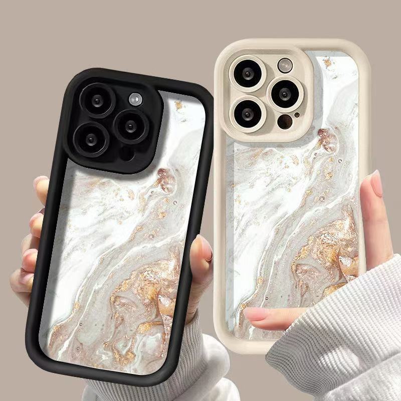 Funda para teléfono móvil iphone16pro para personalidad europea y americana Apple 15 anti-caída 14/11/13promax nuevo 12x