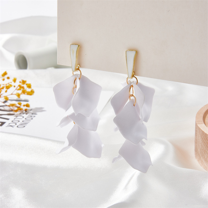 14g Weight 304 Stainless Steel Ear Needle Material Drop Earrings Classification 1 Pair Quantity Casual Occasion Acrylic Material Geometric Pattern Women's Gender Stoving Varnish Design Lady Style 1 Pair Lady Geometric Stoving Varnish Arylic Drop Earrings 18