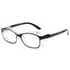 New eye mirrors windproof sand trend jelly -colored anti -pollen protective glasses anti -splattered blue light flat glasses