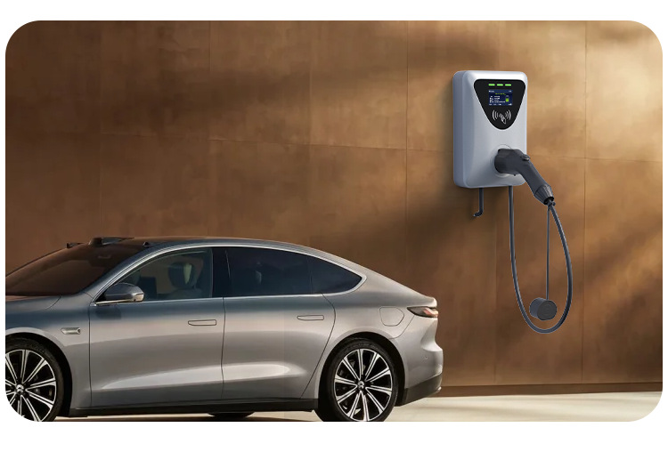 New Energy Vehicle Charging Pile 32A 7Kw Wall-Mounted Pile National Standard 7Kw Home Use Byd Charging Gun Smart Charging