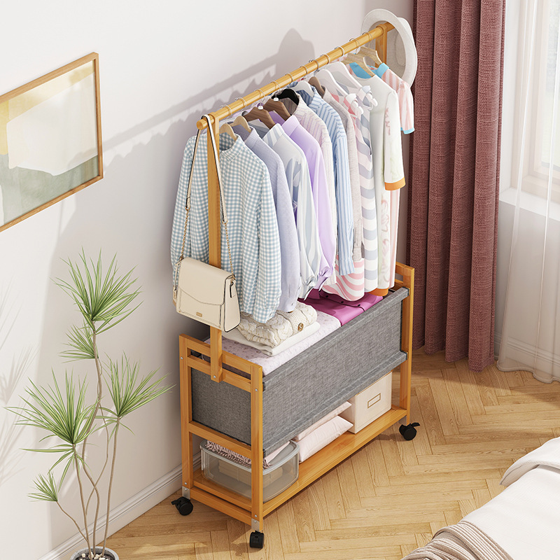 Perchero percha piso dormitorio noche ropa artefacto mueble de almacenamiento estante de exhibición armario abierto