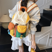 户外休闲亲子包潮酷男童登山露营包韩版学生书包帅气少女双肩背包