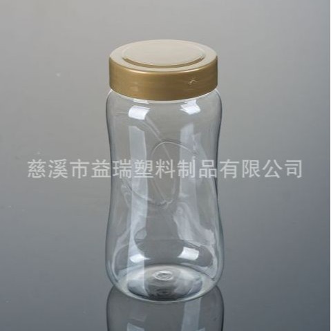 螺旋形500g蜂蜜瓶 泥螺海鲜塑料瓶 (PT020)