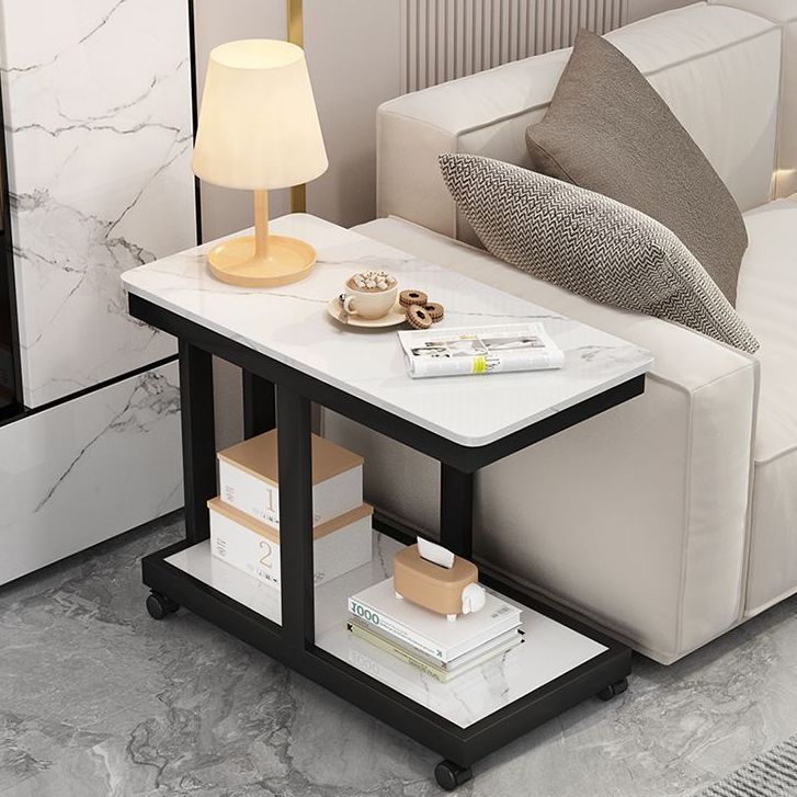 日式岩茶几几边沙发边柜侧边创意角几茶桌茶几可移动客厅小桌子