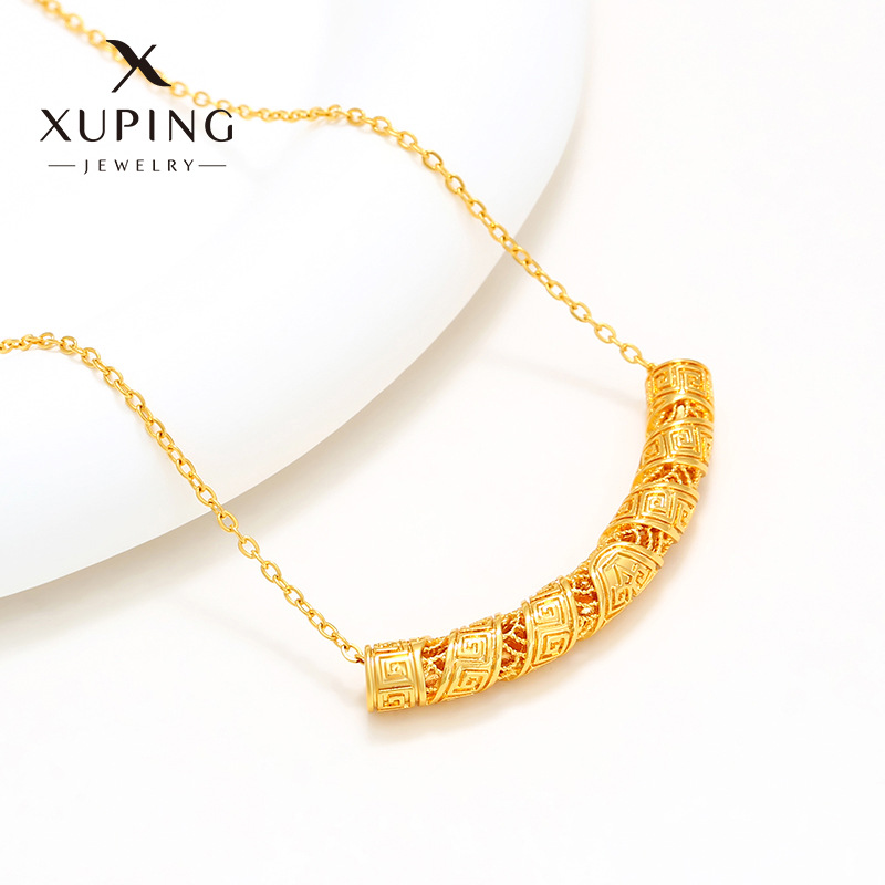 Xuping joyería aleación yuanbao gran muralla colgante colgante colgante de mujer moda retro estilo nacional joyería