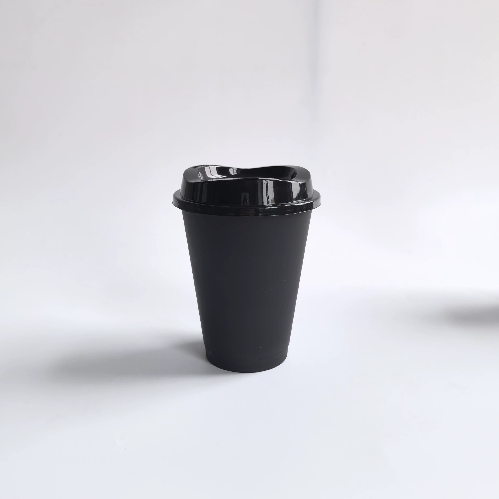 Source factory new product large capacity 16OZ plastic coffee cup PP material creative small portable single layer coffee cup