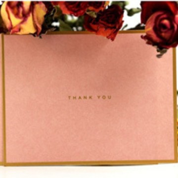 Sifang bronceado borde negocios bendición tarjeta pequeña Corea creativo mini vacaciones mensaje universal tarjeta de agradecimiento