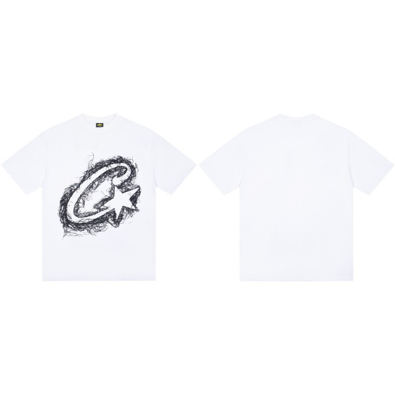 Amiri American T-shirt de manga corta hombre in high street camiseta de mujer top verano