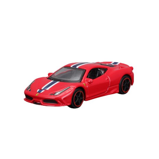 Bemi High Ferrari Simulation Toy 1:64 Alloy Car Model Small Scale Car Model SF90 SP1 Rafa