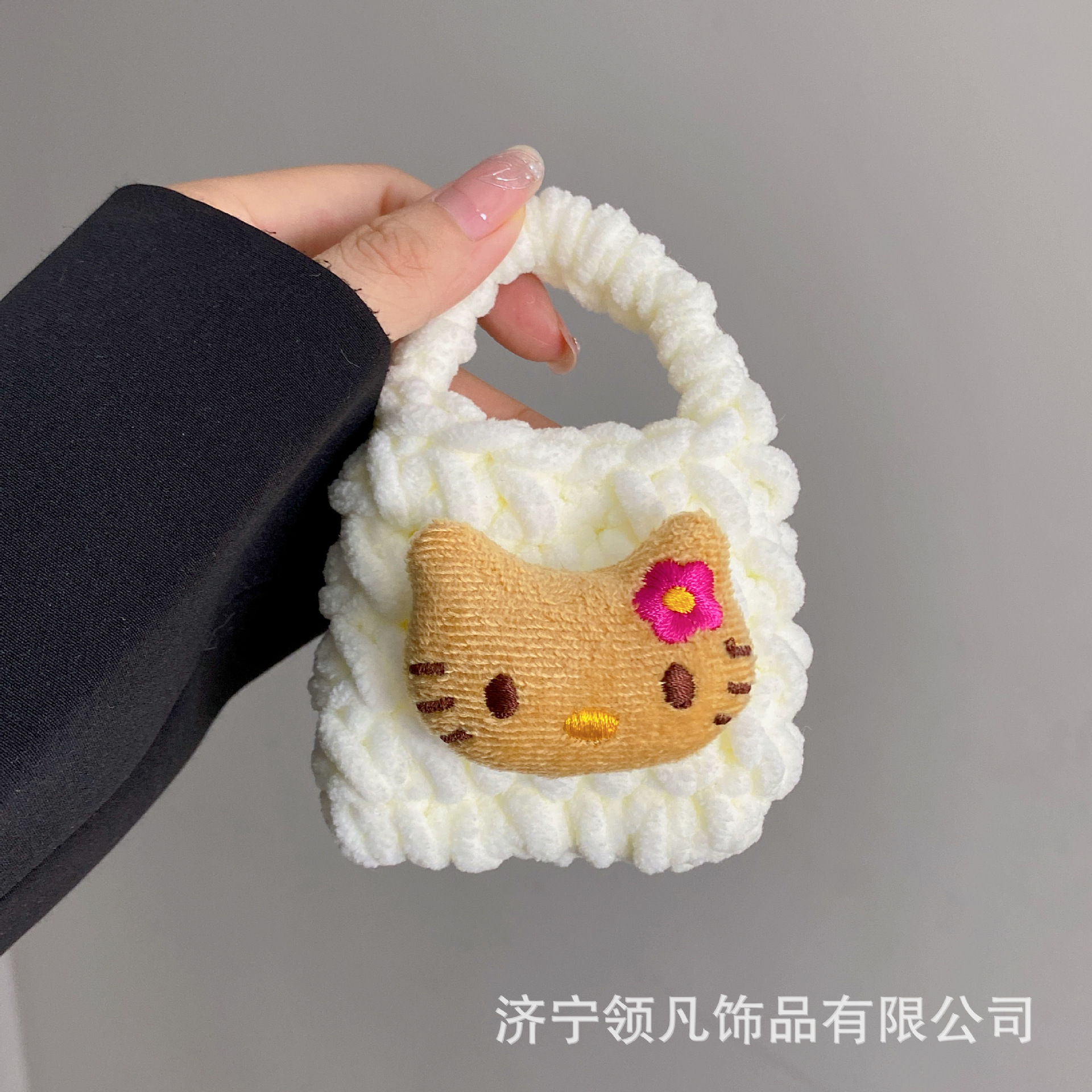 LQ41#Xiaohua K*T 니트 이어폰 가방