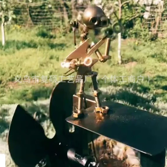 Новый трансграничный Handmade Metal Rock Band Windmill Металлическая рок-группа Ветряная мельница