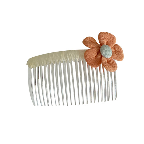Sweet and cute children's broken hair bangs arrangement artifact comb hairpin flower bow girl hair comb hair accessories