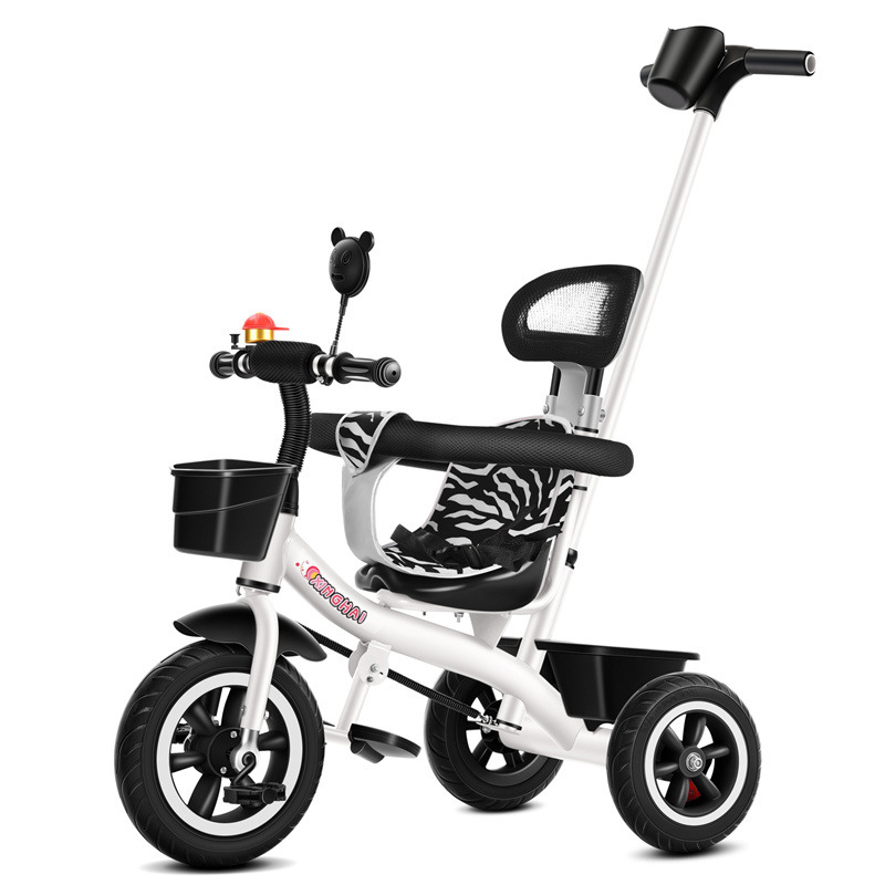 Triciclo infantil 1 - 3 - 2 - 6 años de edad, carro de bebé grande, bicicleta, carro de jardín de infantes image 49