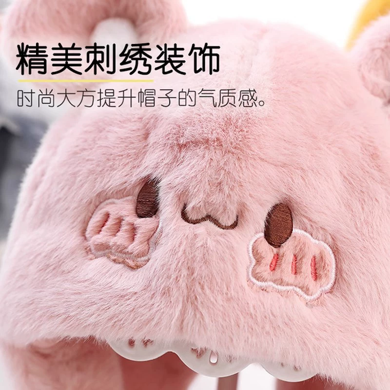Демисезонная детская бархатная зимняя шапка для сохранения тепла, для мужчин и женщин, девочке 5–24 месяца