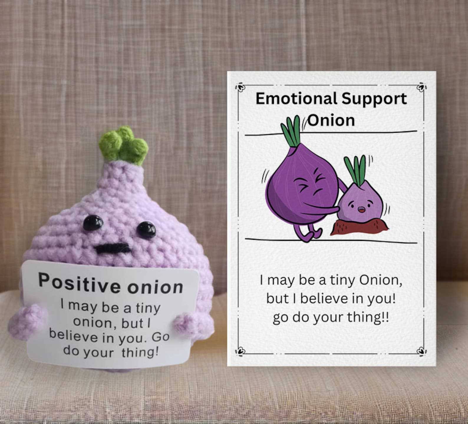 【완제품】양파와 카드