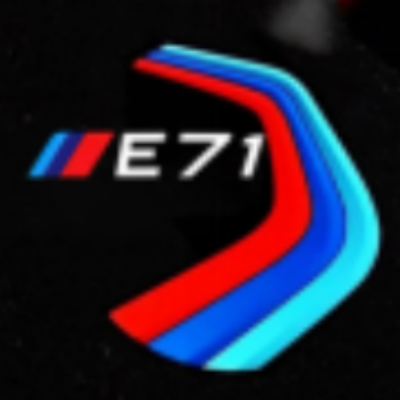 Adecuado para BMW X6/E71 puerta del coche lámpara de bienvenida lámpara de proyección láser iluminación de la puerta del coche lámpara de pie cambio decoración atmósfera lámpara