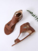 Sandals with zipper, 2022 collection, plus size, European style