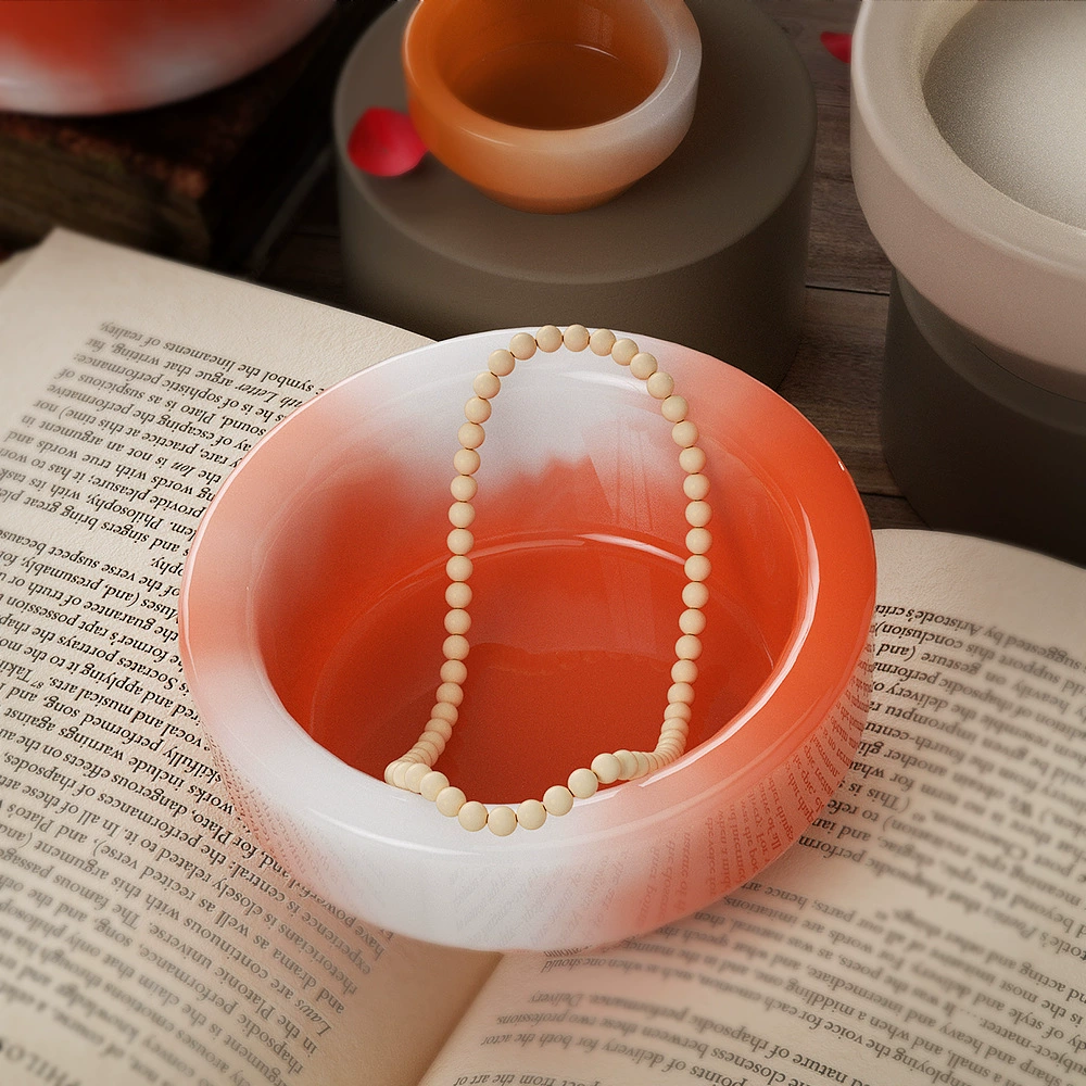 箱 虞美人 Хранение盒, круглой свечи, силиконовая форма, handmade, эффект зеркала
