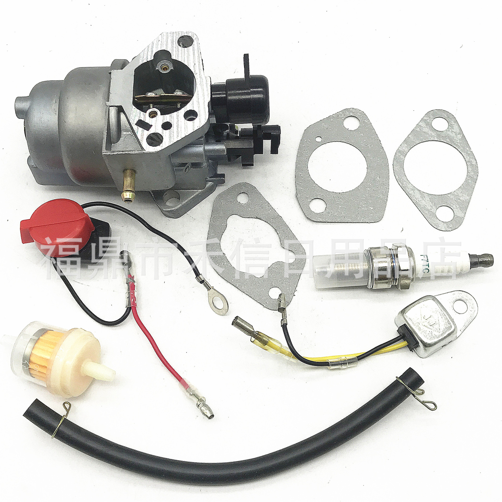 机械化油器套装188F水泵化油器 GX390化油器带配件油滤 高压包等