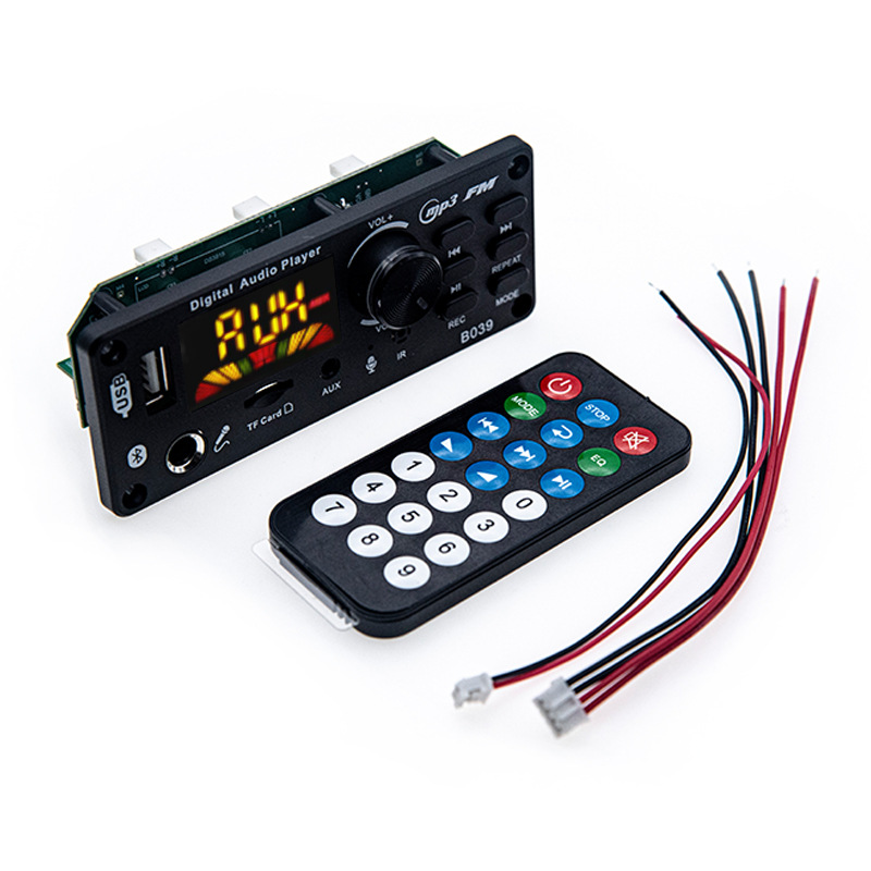 40W*2 Bluetooth Audio Lossless Decoding Board Power Amplifier Board Module Music Player B039