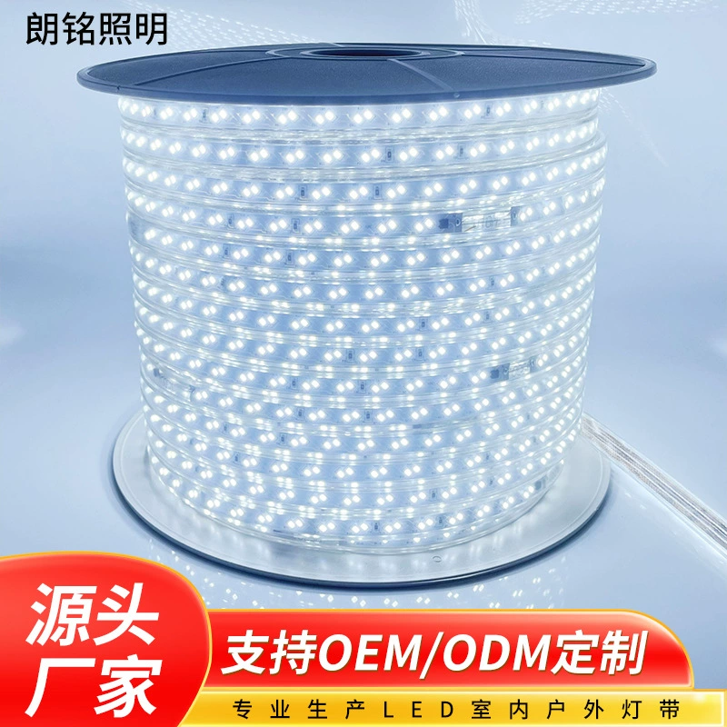 Низковольтная световая лента 24 В, 36 В, световая лента для улицы, водонепроницаемая, инженерная, высокая яркость, башенный кран, туннель, подвал, 2835, световая полоса