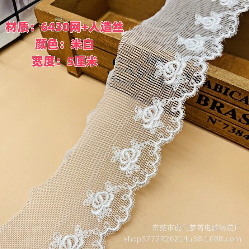 Accessory, with embroidery, Lolita style, DIY