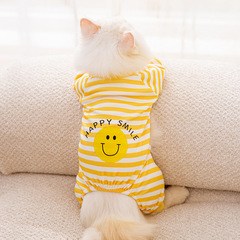 Autumn and Winter Cat Warm Homecoming Clothes Cute Style Four-Legged Air Conditioning Clothes for Kittens and Puppies, Teddy Pet Cat Clothing