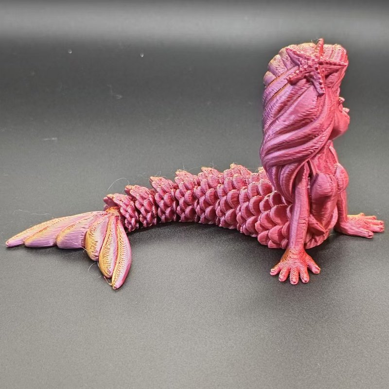 国境を越えた新製品3dプリント人魚シミュレーション可動関節かわいい露店夜市児童玩具置物|undefined