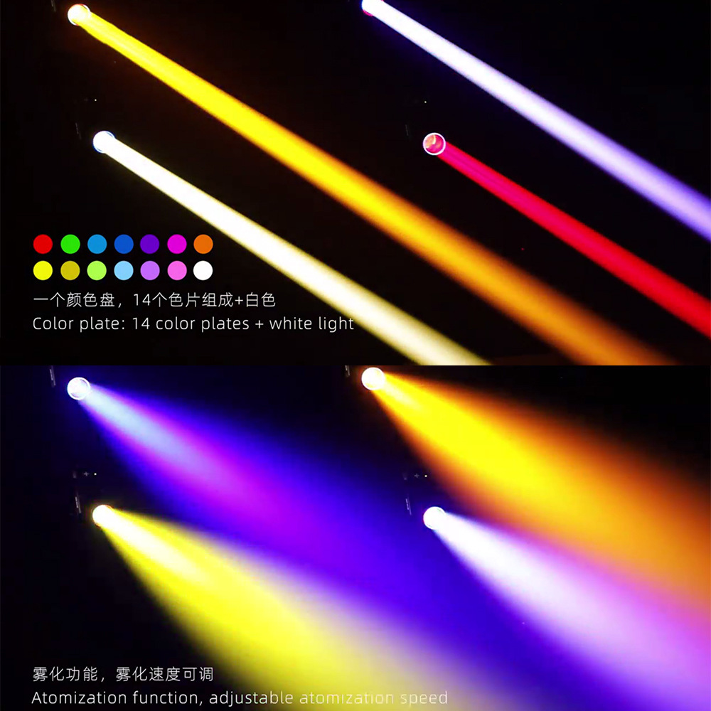 420W Prism King Beam Light Bar Ballroom Headlight Wedding Live Showroom Light Atmosphere Light image 5
