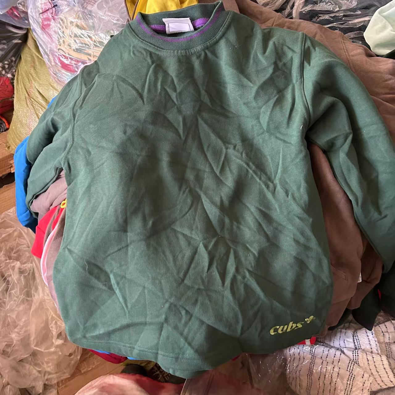 Comercio exterior Varios pantalones de Abrigo con capucha suéter pantalones de manga larga cremallera camisa bajo lote